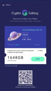 Crypto Galaxy Code