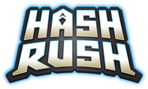 Hash Rush Blockchain Mining Game Logo