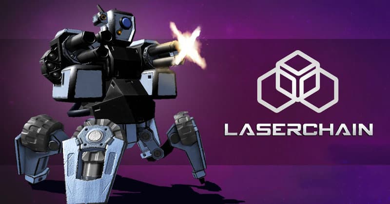 LaserChain Digi Guner Bot 3D Model.