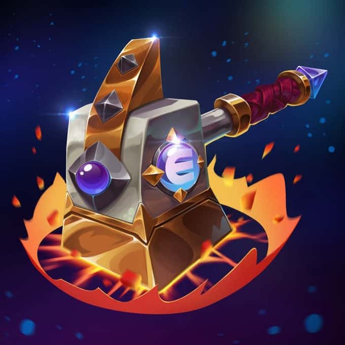 The Multiverse Forge Hammer is limited to 600 - 9Lives Arena will never distribute any more beyond that number