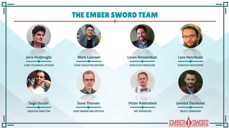 Some of the developers of So Couch, the company behind Ember Sword