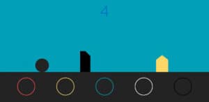 Color shifter blockchain game