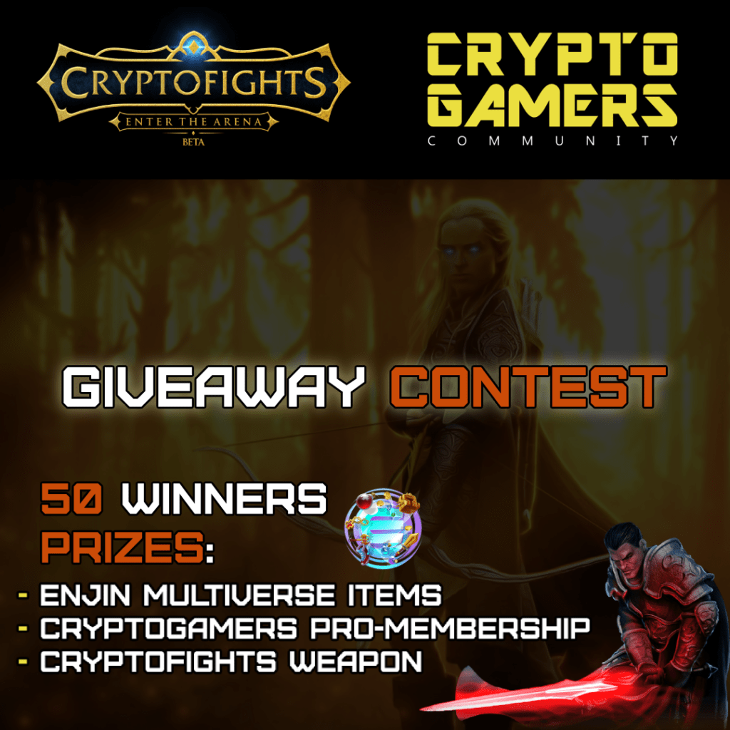 CryptoFights Crypto Gamers Edit: Added MvB Giveaway.