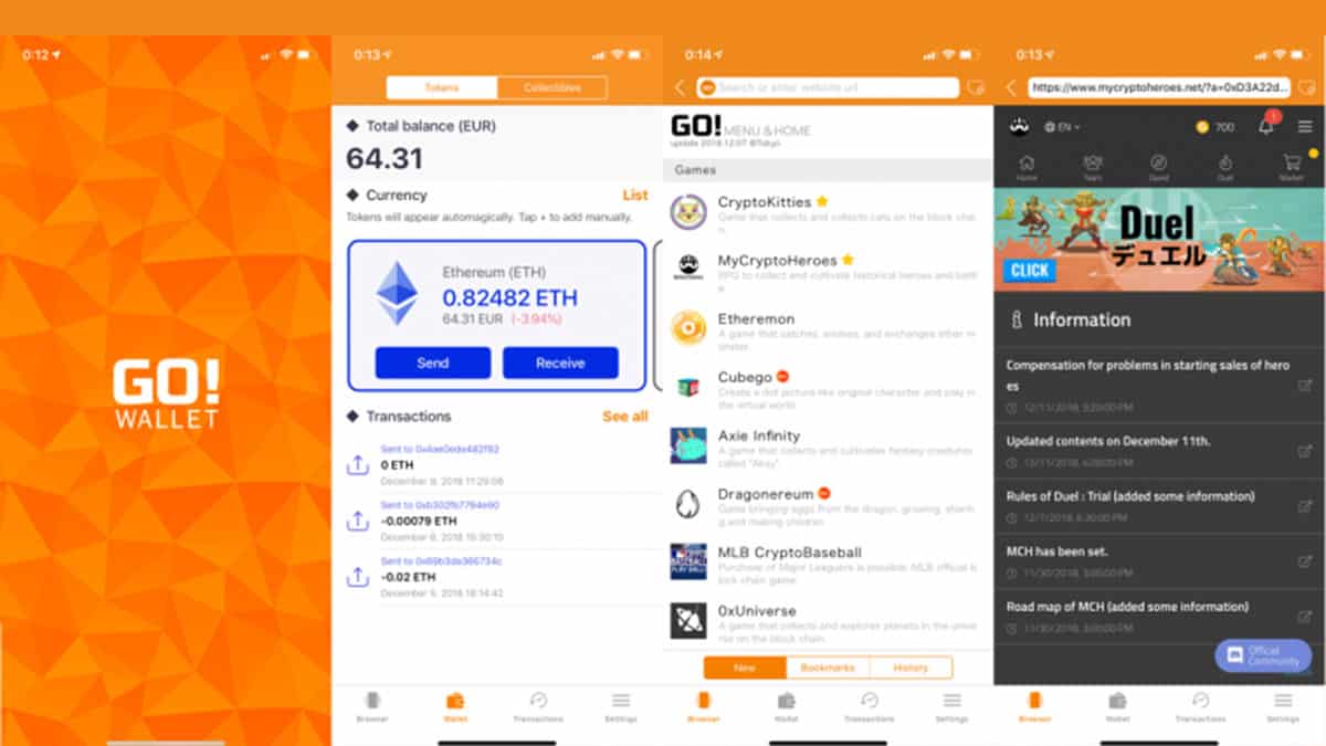 GO Wallet Launched Multilingual Version