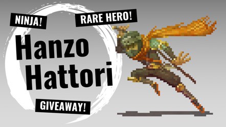 Hanzo Hattori Giveaway Developers of crypto games, 
