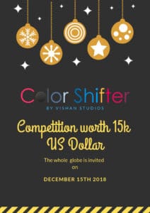 color shifter blockchain game competition 15k egamers Color Shifter android game christmas competition