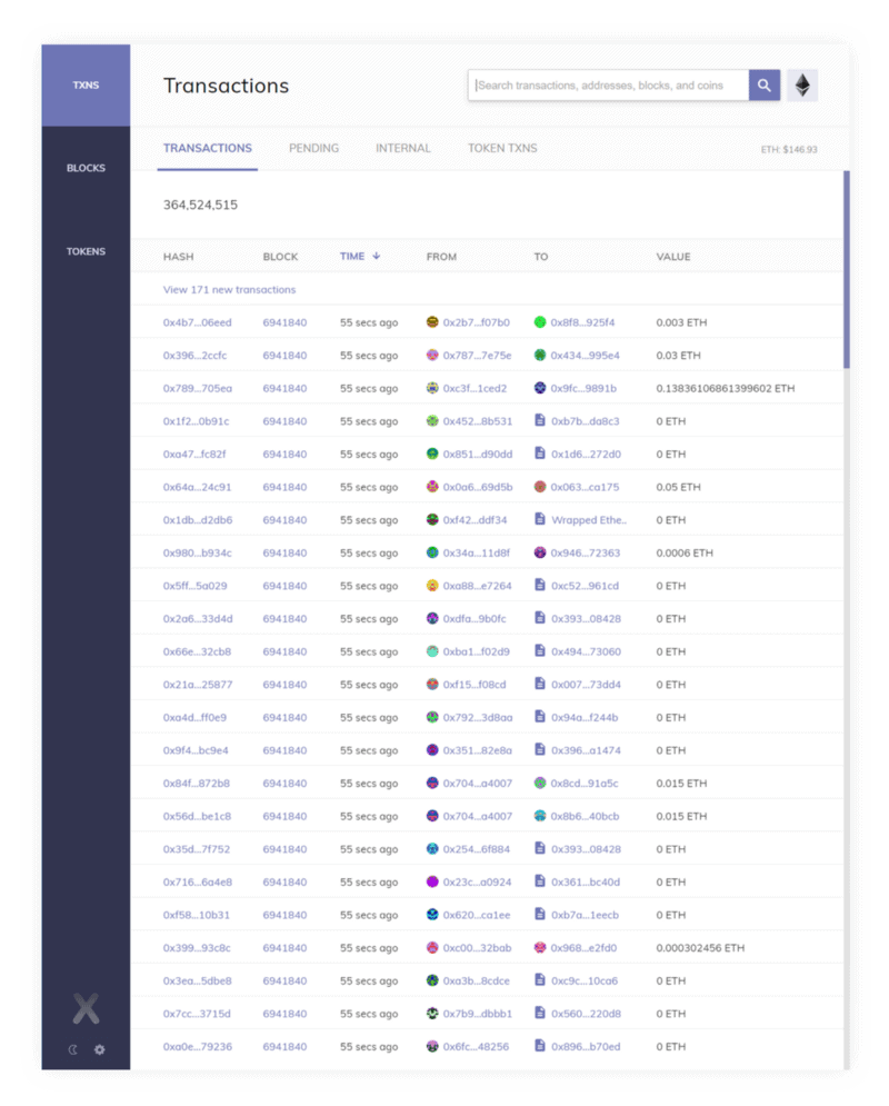 enjinx instant transaction results Meet EnjinX: The Google of Blockchain and participate in the ERC-1155 token giveaway, to celebrate the launch of EnjinX. The giveaway will give participants the chance to win 16,000 items backed by 200,000 ENJ.