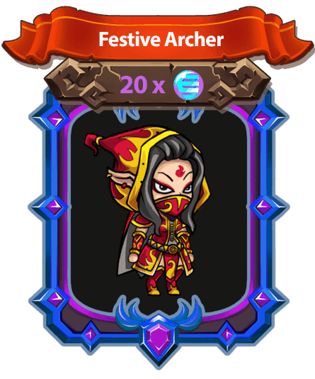 Forest Knight Festive Archer egamers 2019 is going to be the year of Enjin Coin. With so many upcoming releases for the Multiverse project, crypto gaming will experience a never seen before universe of connected games under the decentralization umbrella.