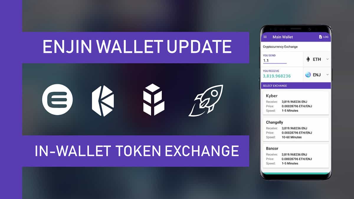 In-Wallet Token Swaps - Soon in Enjin Wallet