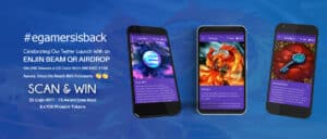 egamers twitter enjin giveaway phoenix token enijnmft aeonclipse keys Twitter suspended giveaway launch of new twitter for egamersio with enjin backed items