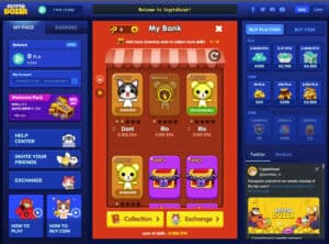 Crypto Dozer My Bank blockchain games crypto gaming egamers optimized