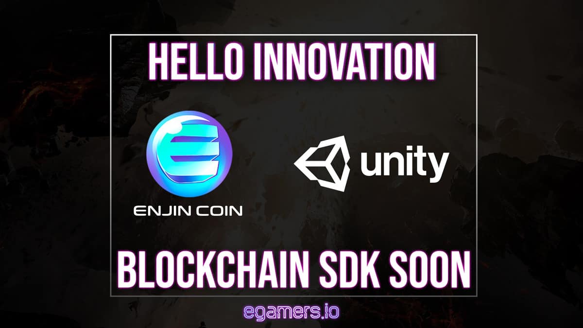 Enjin Coin Unity Store egamersio blockchain gaming crypto gamers play to earn crypto gamez 1 The day that Enjin Blockchain SDK will be featured in the front page of Unity Engine Asset Store is approaching as Enjin Coin, the leading gaming cryptocurrency has announced that it's Testnet Version will be live in time for the GDC event where Enjin with a number of Multiverse games will showcase their platform and games.