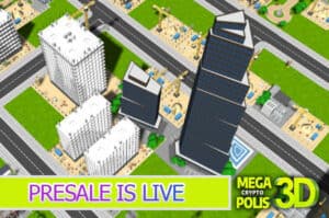 MEGACRYPTOPOLIS 3D PRESALE CRYPTO GAMING BLOCKCHAIN GAMES EGAMERS MegaCryptopolis Presale 3D Egamers blockchain games crypto gaming