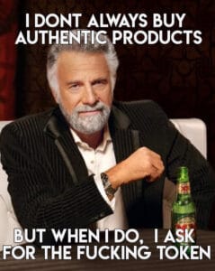 authenticity token erc1155 meme egamers And now, here's a meme!