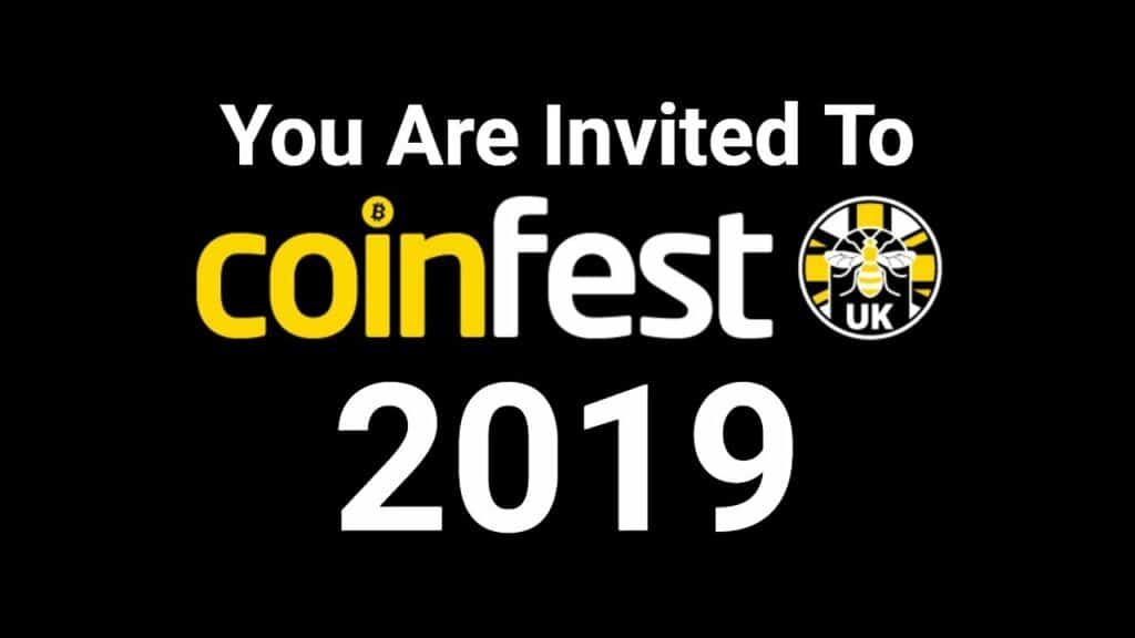 coinfest 2019 CoinFest gears up for 2019 where from April 1st to 7th in nine cities over the world, cryptocurrency and blockchain gaming enthusiasts will gather up to discuss and listen to speeches from innovators in the space.