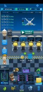 crypto idle miner home screen crypto game blockchain hora token