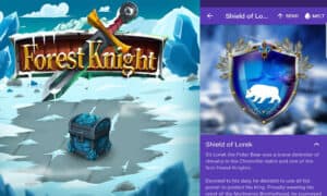 forest knight shield of lorek giveaway Forest Knight Multiverse Game Blockchain Gaming Shield of Lorek Giveaway