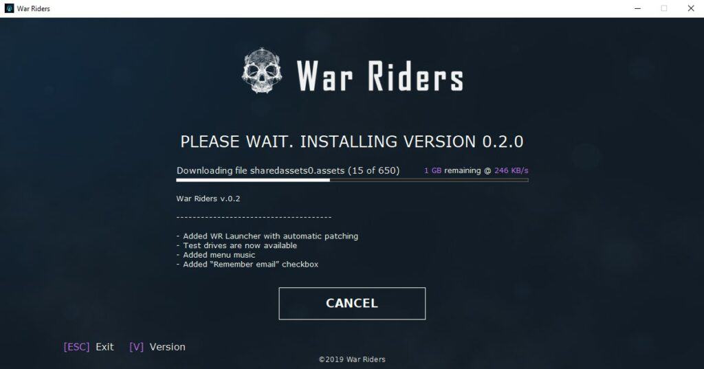 installing war riders It's still hot in the Wastelands and Vlad Kartashov and his company, Cartified are keeping the Engines on! War Riders Test Drives are now available for all premium vehicle owners.