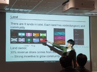 MCH different land MyCryptoHero(MCH) had 3 days ago their first meetup outside of Japan with Kokushi, Biz Dev for MCH, giving an excellent presentation on their game. It was a humble meetup and lots of people were introduced to the most successful and biggest dapp in Japan as well as the most popular blockchain game.For those of you new to MCH, here is a short description of the game. You can also read about our first interview with Kokushi.