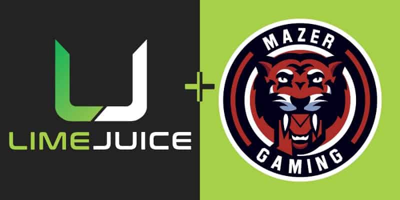 lime juice mazer esports team The newly founded company LimeJuice welcomed Mazer Gaming in their growing family and now, the e-sports team is a LimeJuice partner e-sports team.