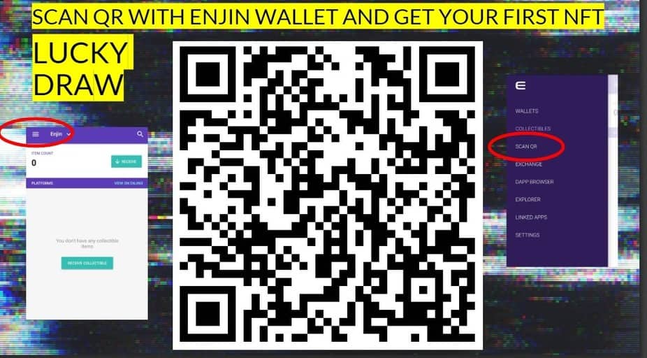 EnjSin QR A big shoutout to TheDappers, AltcoinBuzz, and Enjin for hosting this amazing event to spread more awareness about the amazing things Enjin is doing and is able to do. The meetup was about a 2hours event held in Singapore and people of all ages were streaming in to learn more about Enjin.