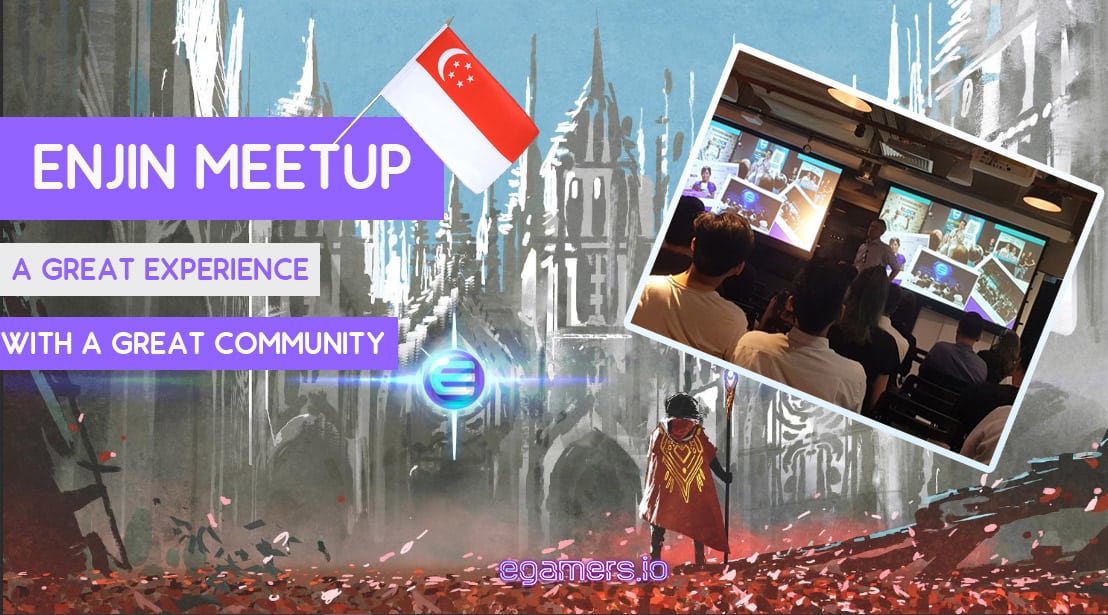 Enjin Singapore Event optimized A big shoutout to TheDappers, AltcoinBuzz, and Enjin for hosting this amazing event to spread more awareness about the amazing things Enjin is doing and is able to do. The meetup was about a 2hours event held in Singapore and people of all ages were streaming in to learn more about Enjin.