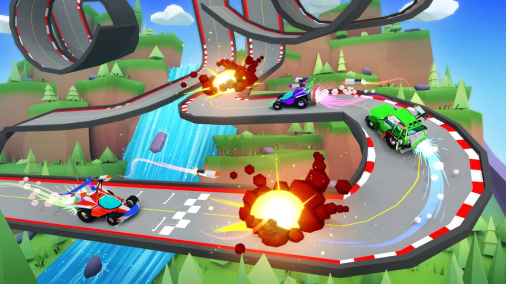battle racers decentraland blockchain cryptogame crypto Battle Racers is a Blockchain arcade racing game built on the Decentraland platform. As in all crypto games, players have true item ownership, full control over their items such as cars, parts, and weapons. Battle Racers promise exciting multiplayer mini-car battles where players compete for each other.