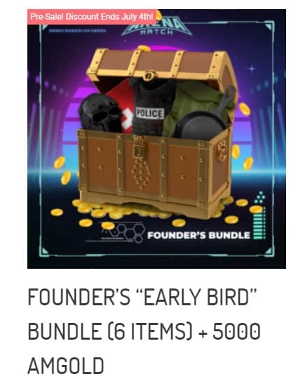 PUBG founders bundle Editors note 2/1/2021: The particular game is not playable any more.