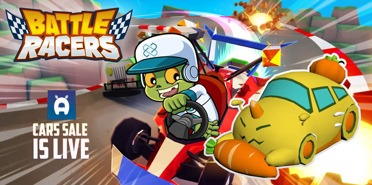 battle racers axie infinity sale egamers blockchain games crypto gaming dapp games While the presale is still running and almost 500 ETH was raised in the first week only, the highly anticipated crypto racing game Battle Racers now hosts an Axie Infinity crate sale special event.