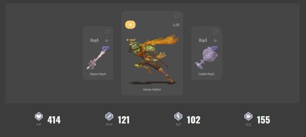 Hanzo Hattori MCH Stats egamers A new campaign for all the existing players is launched by MyCryptoHeroes to create an environment ideal for newbies. Shortly after the Tezuka Collaboration MCH aims to properly guide the English players to the fascinating deep gameplay through the community.