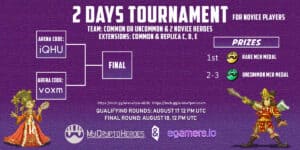 MCH TOURNAMENT EGAMERS MYCRYPTOHEROES OPTIMIZED egamers mycryptoheroes