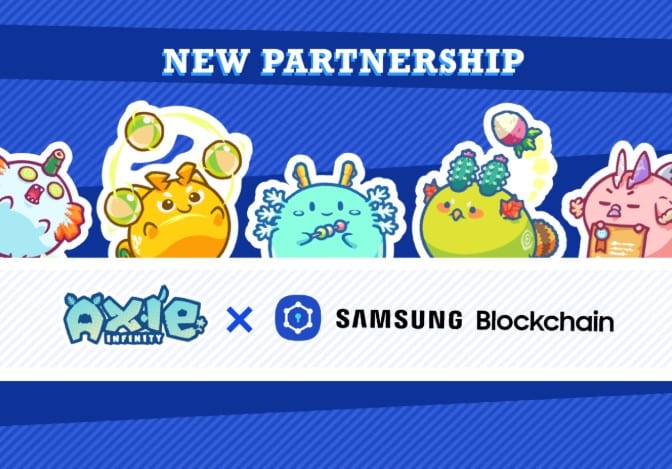 Axie Infinity Partnered With Samsung Blockchain Wallet