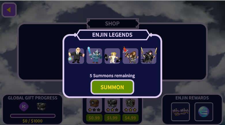 Meltelbrot MinMins EnjinLegends Today I’m chatting with Xavier Moore, founder of Enigma Games, who are developing Shield of Shalwend and Min Mins, both powered by the Enjin Gaming Blockchain Solution. For this interview we focus on Min Mins – a turn based strategy game where armies of five compete for dominance in a battlefield of clouds. It has been likened to a ‘battleship’ style of gameplay. But first as always, the usual giveaway!