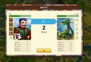 chain warriors battle demonstration crypto game
