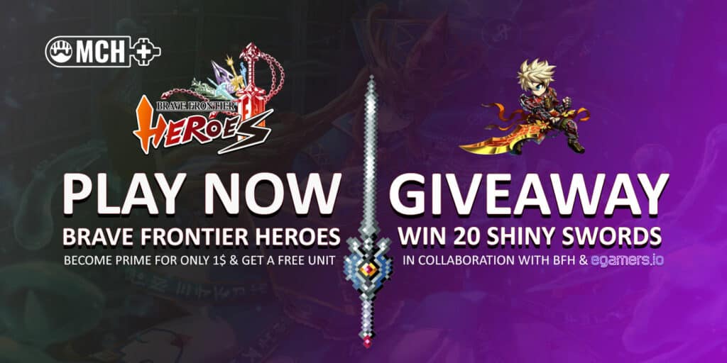 BRAVE FRONTIER HEROES GIVEAWAY 2 Thank you, everyone, for participating in our latest giveaways! We would like you to know how much we value your participation!