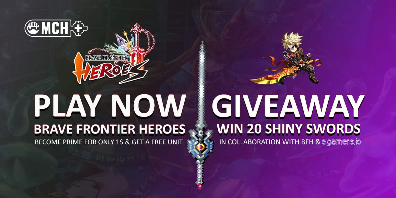 Play Now Brave Frontier Heroes & Join The Giveaway