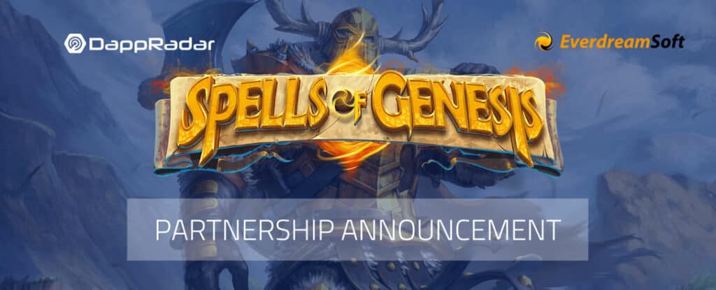 spells of genesis partnership Brave Frontier is a mobile game with over 38 million downloads and a world Guinness record for the most pixel art champions. Now the game launched on the Ethereum blockchain and is part of the MCH+ ecosystem. Don't forget to join the giveaway.