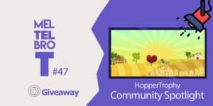 BLUE WHITE 21 MELTELBROT Grasshopperfarm