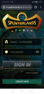 Splinterlands play from mobile play splinterlands from mobile