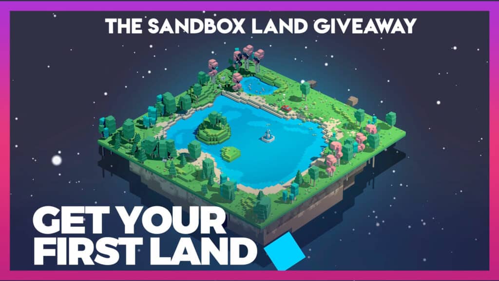 TheSandbox Land Giveaway Ethereum BlockchainGames eGamersio Welcome to another blockchain gaming digest.