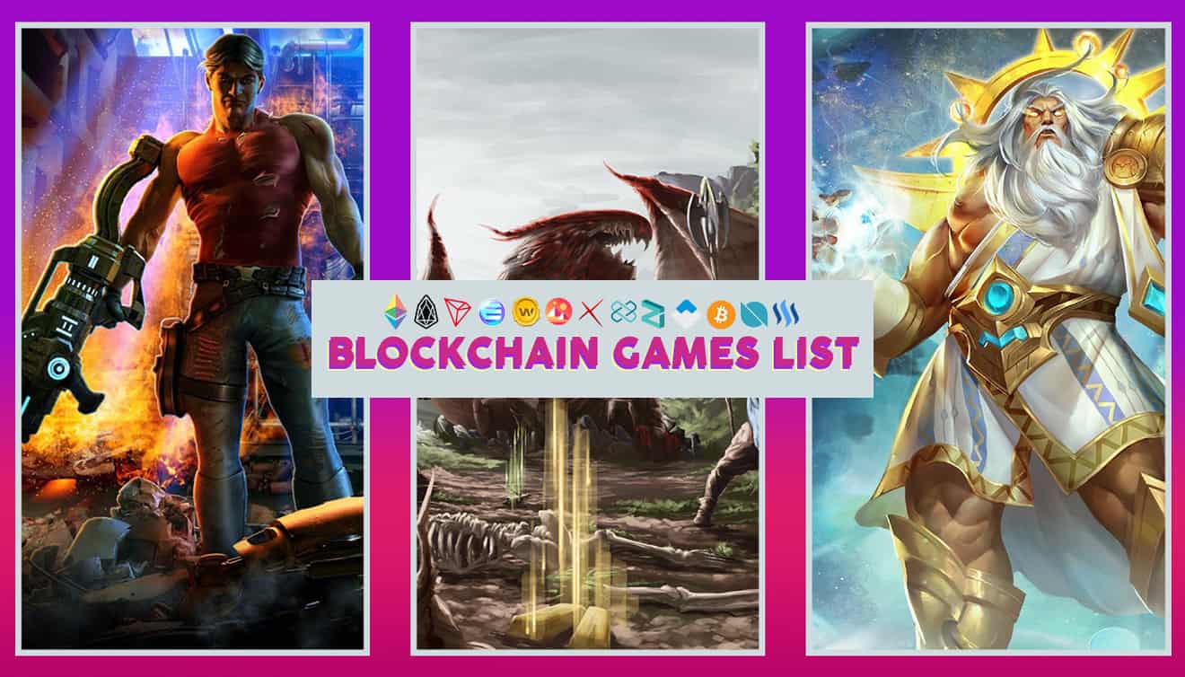 Top blockchain games list. Crypto gaming and play to earn games. The most comprehensive list with rating reviews.