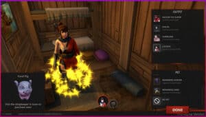Forgotten Artifacts Character selection