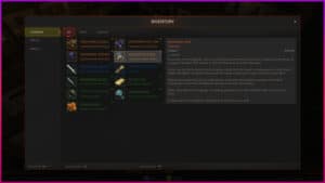 Forgotten Artifacts Inventory