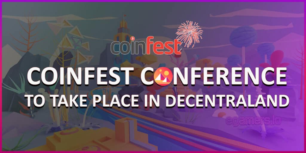 Coinfest Conferece to take place in decentraland
