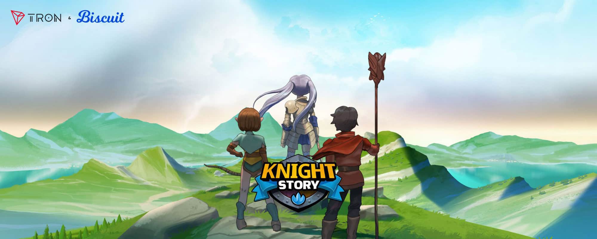 Knight Story partnership with TRON