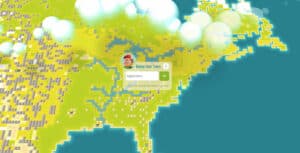 The map of Town Star