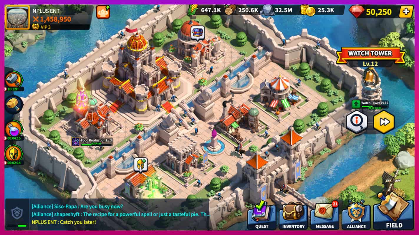 League of Kingdoms strategy game
