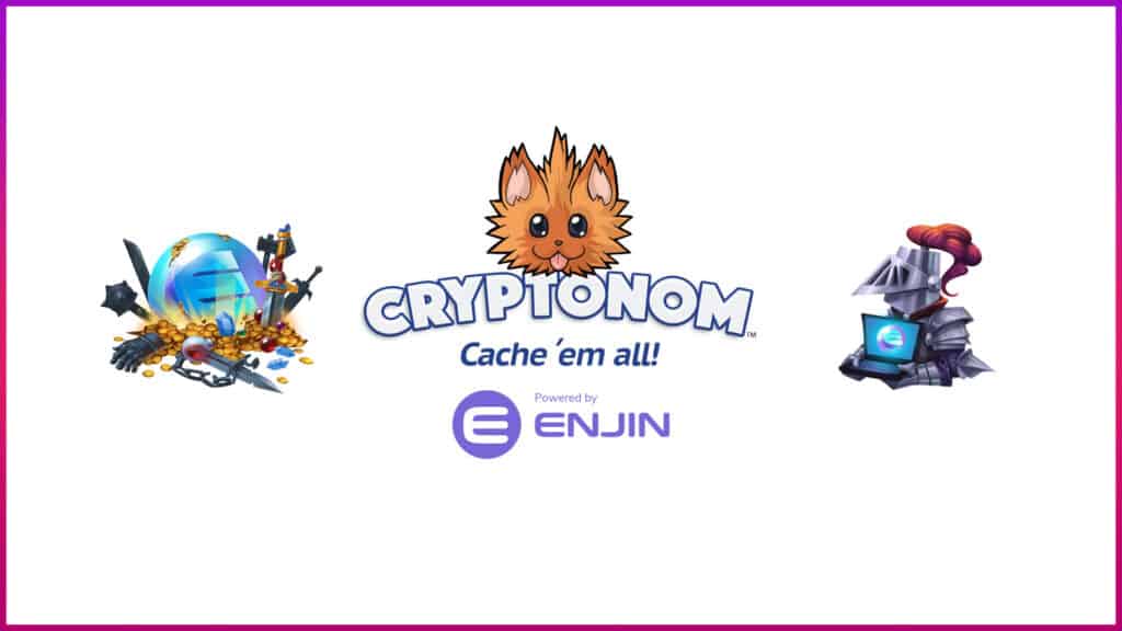 Cryptonom Game powered by Enjin