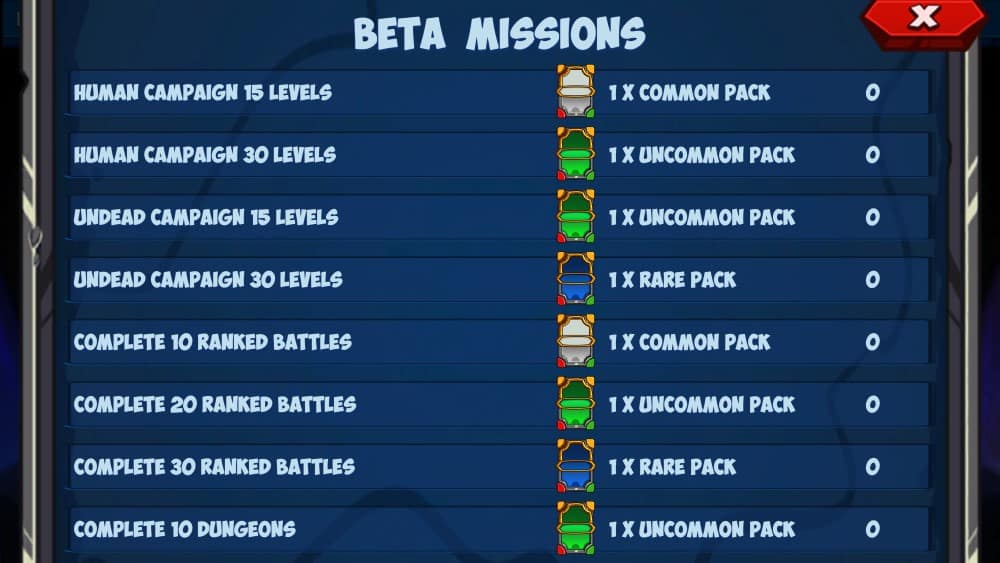 KingdomKarnage Enjin beta prizes The Multiverse game Kingdom Karnage released the Closed Beta and everyone can play. Complete the beta missions to claim up to 40 NFTs backed by Enjin tokens through rare & uncommon Card Packs.