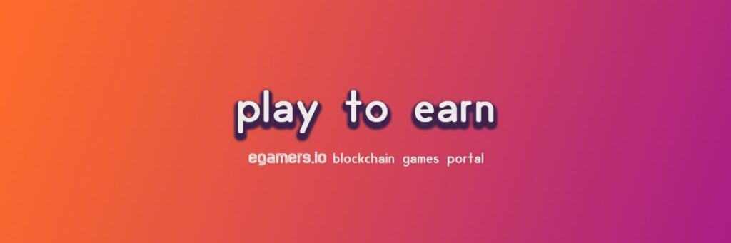 PLAY TO EARN BY EGAMERS I believe the answer to this question is as simple as yes and no. Not all games are a good fit for Blockchain. Still, the ones that are, enjoy tremendous advantages, and like this article's title suggests, Smart Gamers talk NFTs and Play to Earn.